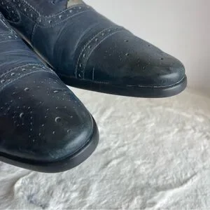Ted Baker London Men\'s Cap Toe Blue Leather Oxford Dress Shoes Size 9 Ted Baker | Shoes | Ted Baker London Mens Cap Toe Blue  main image 2